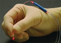 Figure 5: lighted microcatheter