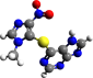 Azathioprine 3d structure.png