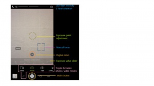 Figure 2. Example smartphone application